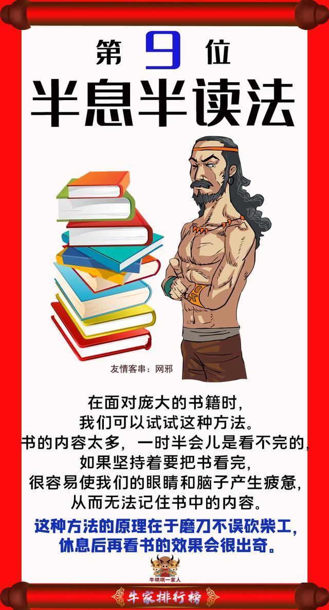 最有效果的十种读书方法