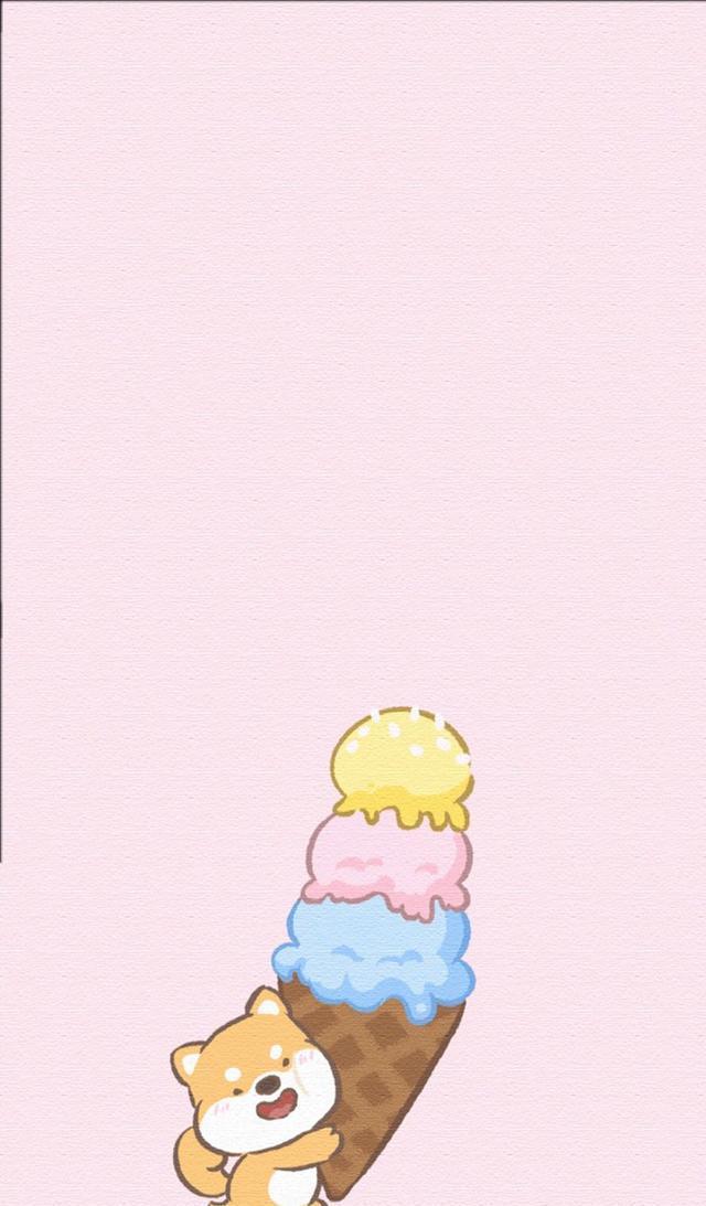 粉色系小清新文艺范创意图片手机壁纸