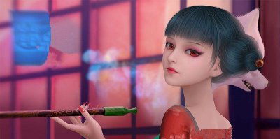 ​看了白蛇缘起，网友都开始画美丽的小狐狸，姿态各异，哪个最像？