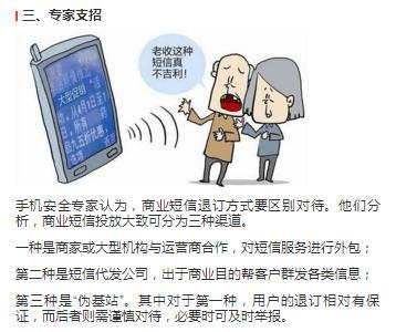 手机上短信显示“回复TD退订”, 为什么回复之后没用?