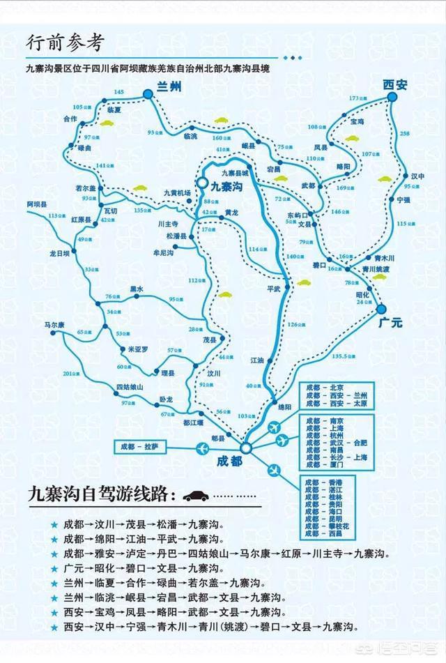 从西安去成都自驾游，该怎么规划路线？
