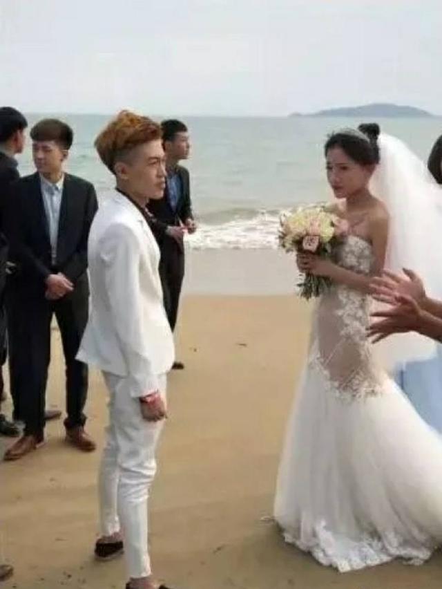 牌牌琦小伊伊婚纱照曝光，网友：牌牌琦发型亮了！