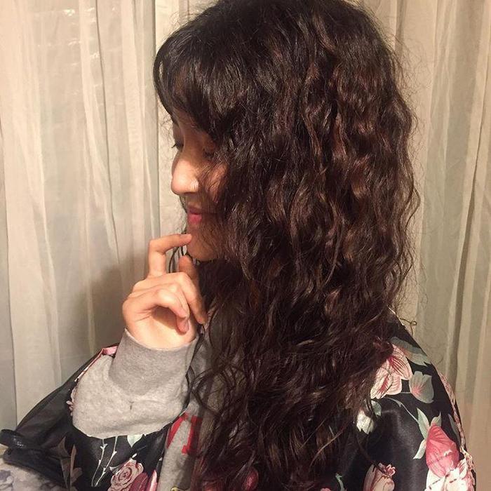 整头烫小卷的发型，洋气又个性