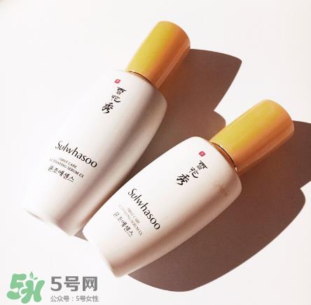 雪花秀润燥精华真假对比