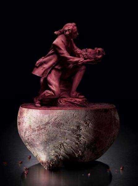 创意的水果雕刻艺术，太有才了！