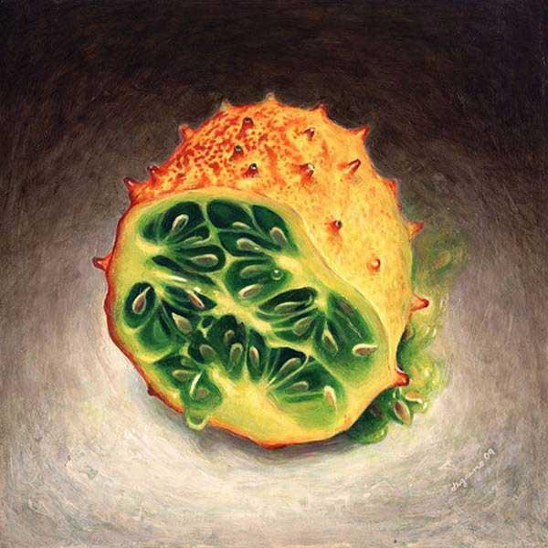 创意的水果雕刻艺术，太有才了！