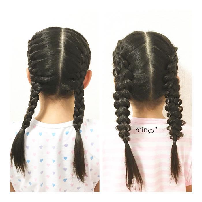 20款简约漂亮的儿童编发，这个假日为你的孩子收藏