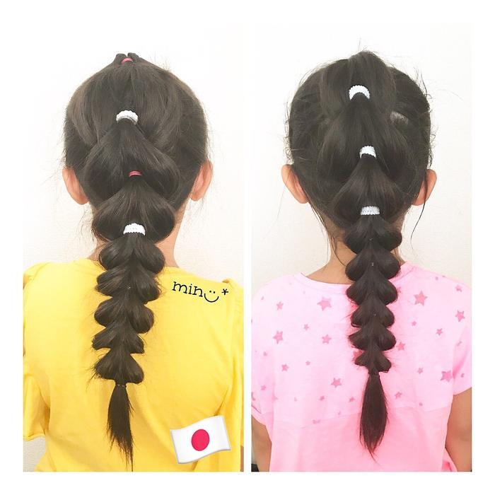 20款简约漂亮的儿童编发，这个假日为你的孩子收藏