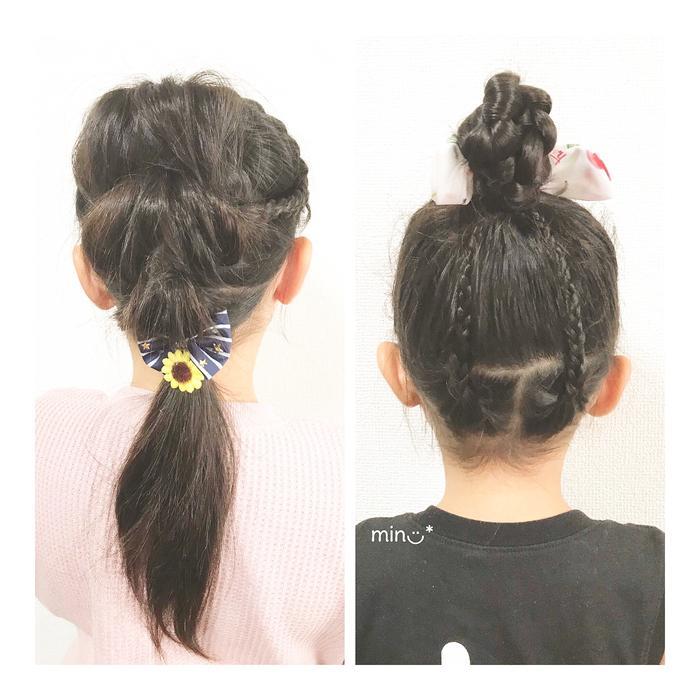 20款简约漂亮的儿童编发，这个假日为你的孩子收藏