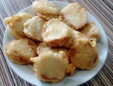 ​炸杏鲍菇，有人用淀粉，有人用面粉，大厨：做对了，香酥脆不回软