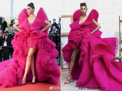 ​印度宝莱坞女星Deepika Padukone每次的红毯造型都好美噢