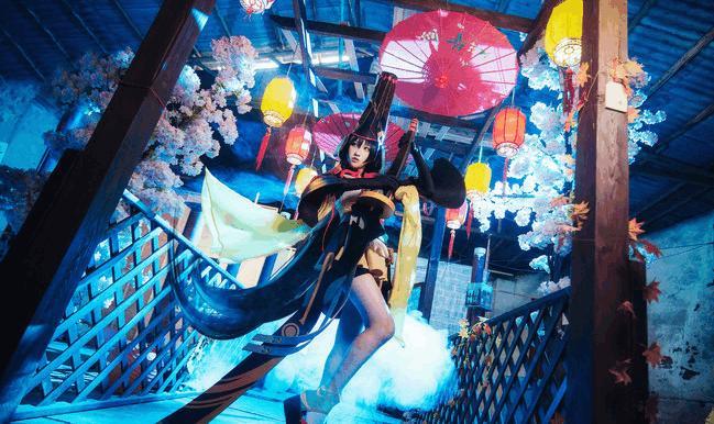 阴阳师》妖刀姬绝美COS: 纸巾一盒怕是都不够用