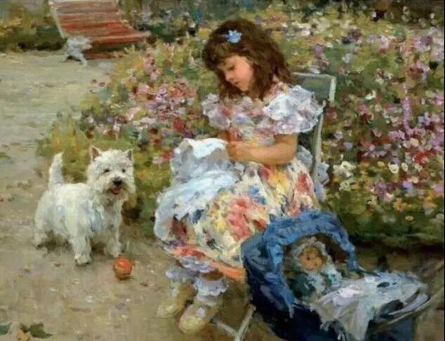 俄罗斯国宝级艺术家人体油画中的性感女郎，令人沉醉