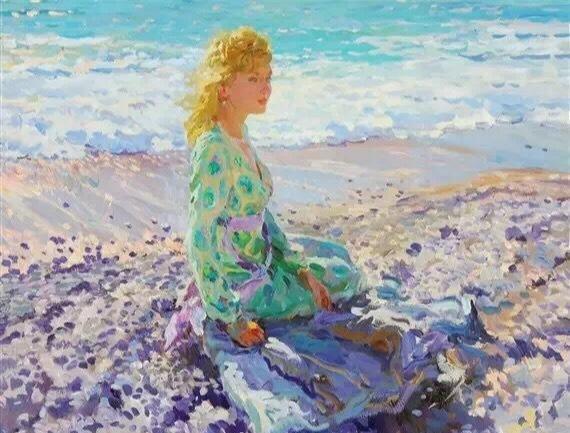 俄罗斯国宝级艺术家人体油画中的性感女郎，令人沉醉