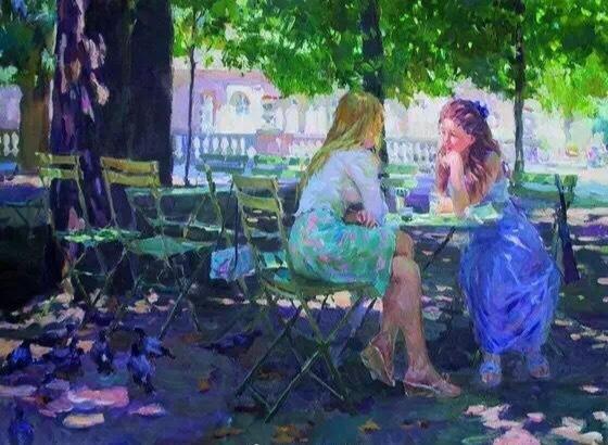 俄罗斯国宝级艺术家人体油画中的性感女郎，令人沉醉