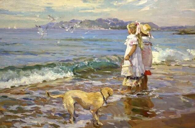 俄罗斯国宝级艺术家人体油画中的性感女郎，令人沉醉