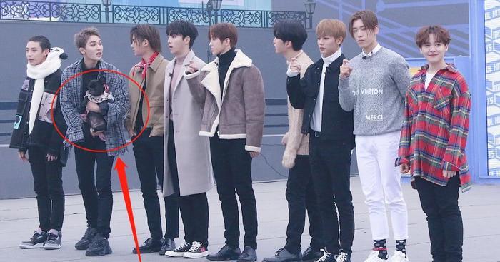 ninepercent生图，林彦俊帅气，朱正廷手里的东西亮了