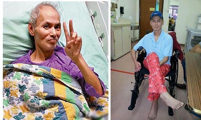 63岁刘家辉近照曝光, 骨瘦如柴瘫痪在床无人照料, 刘德华不禁落泪