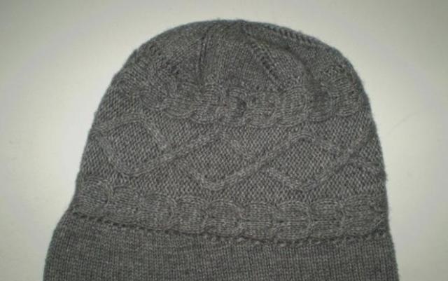 教大家编织一款时尚的女士毛线帽子，附带教程