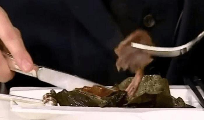 中韩厨艺大比拼, 中国队上了一道神秘菜品, 韩国厨师: 我们投降!