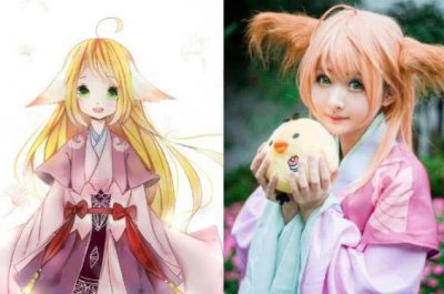 ​狐妖小红娘真人COS苏苏A级，容容S级，王权富贵SS没毛病