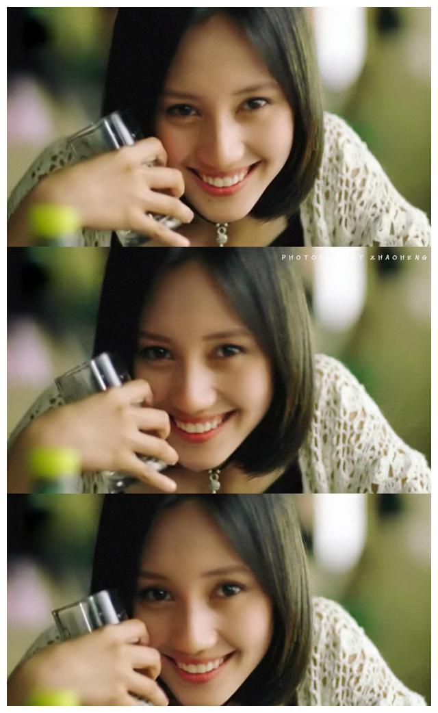 袁泉18岁青涩旧照曝光，当时还有点婴儿肥的她是越来越好看了