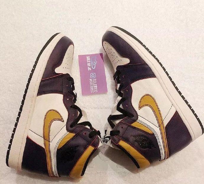 就算AJ1烂大街你也要穿，对吧！湖人配色刮刮乐属性，即将袭来