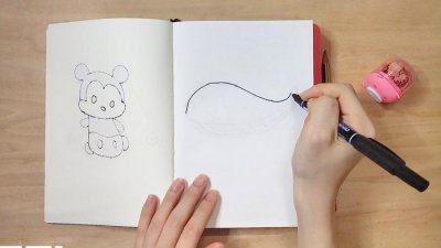 ​点点有画说-画鲸鱼简笔画，睡一觉，鲸力充沛