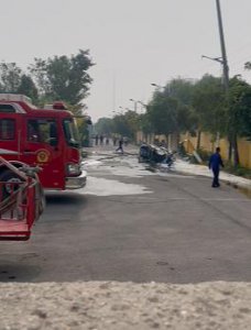 ​河南一直升机坠落引关注，目击者：飞行员疑似受伤，园区封锁，当地多方回应