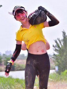 ​主持人大赛中的气场选手龚凡，不仅是学霸，更是爱运动的狂野女王