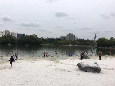 ​上海大宁灵石公园游