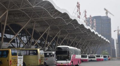 ​成都东站汽车客运站迎来客流高峰