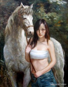 ​中国油画艺术家人体油画作品欣赏