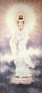 ​十分精美的观世音菩萨图，佛菩萨护佑，吉祥如意，万事顺利