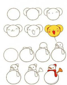 ​简笔画素材：给你一个 圆形你能画几种简笔画？