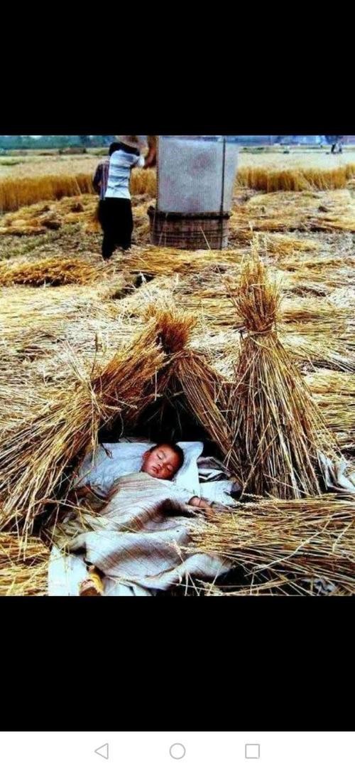 八十年代的农村生活图片 八十年代的农村生活图片用手绢扎头发