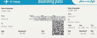 ​飞机票在哪里买