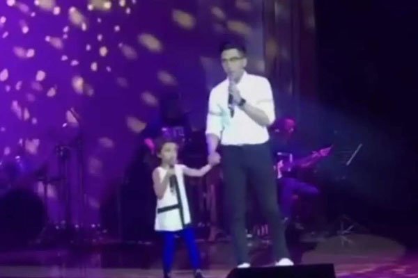 小糯米和刘恺威唱歌是什么节目 “亲子”表演这里有