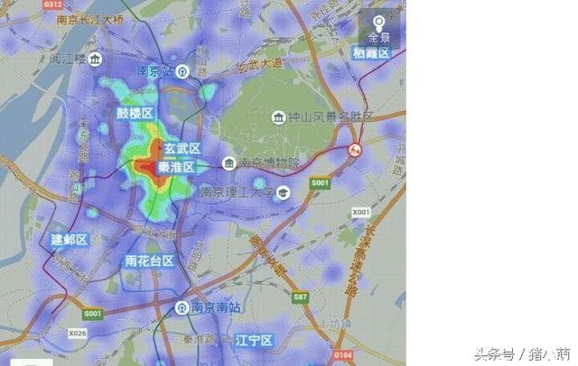 中国城市人口热力图 城市热力图查询