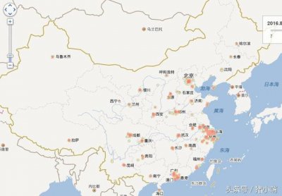 ​中国城市人口热力图 城市热力图查询