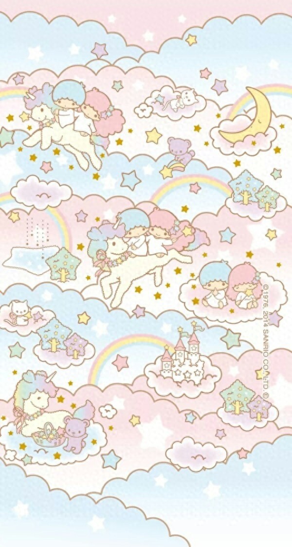 壁纸｜第十七弹——little twin starts（双子星）