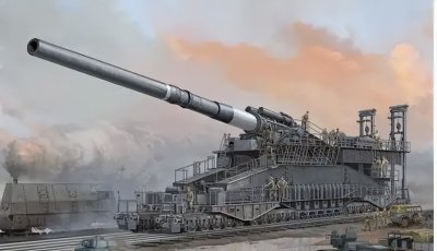 ​纳粹德国的多拉巨炮：1500人才能安装好的武器！