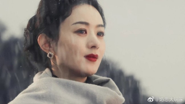 赵丽颖为角色增肥：肉眼可见的圆润了不少胖了好多