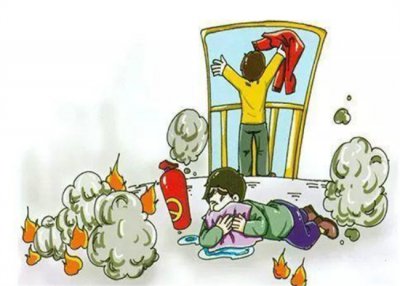 ​在建大楼发生严重火灾该如何正确处理