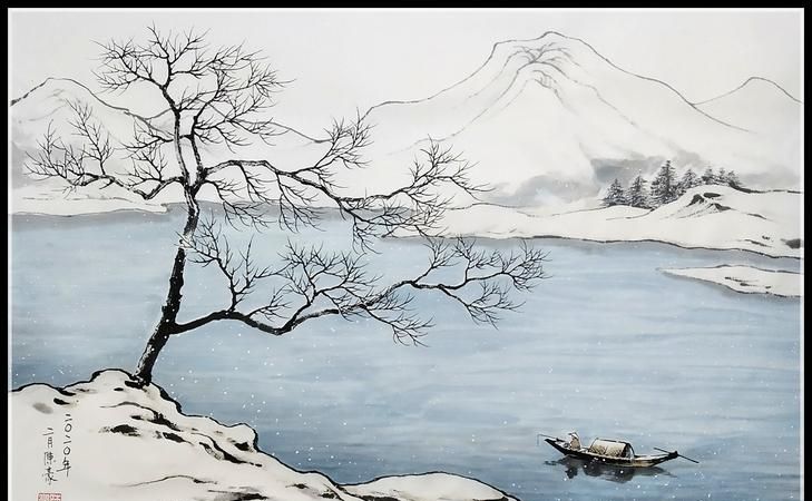 寒江独钓图是南宋画家谁的山水画作品