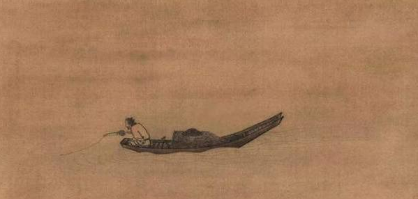 寒江独钓图是哪位山水画大师的作品,寒江独钓图是南宋画家谁的山水画作品图2