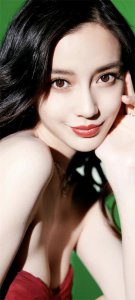 ​杨颖Angelababy，特写镜头写真壁纸