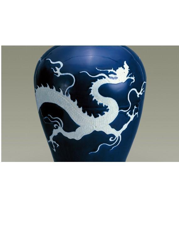 三大上品之一的霁蓝釉，元明清三代霁蓝釉特点分析，图文对照