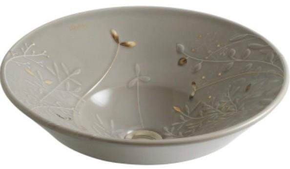 科勒绿色浴室柜（款科勒时尚卫浴设计）(6)