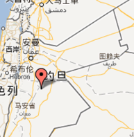 约旦红海的风景